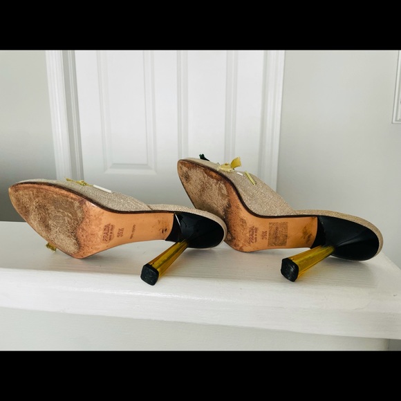 PRADA High heel slides in 35 1/5 - Picture 6 of 9